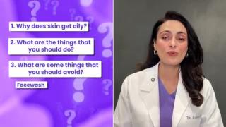 Oily skin care products _ face wash, serum, moisturiser,