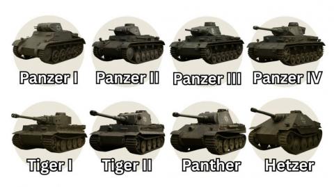Best German Tank of WW2 Explained - Panzer, Tiger, Panther.