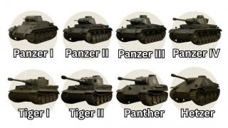 Best German Tank of WW2 Explained - Panzer, Tiger, Panther.