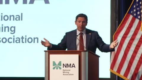 Governor DeSantis Speaks at National Mining Association Board Meeting
