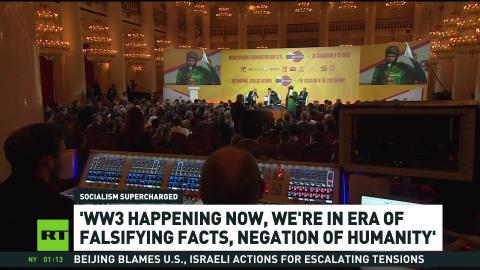 'Third World War now taking kind of economical face' — Nabil Hallak at Sovintern