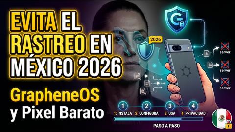 Evita el Rastreo en México 2026: GrapheneOS y Pixel Barato Paso a Paso