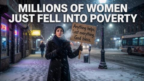 Poverty Rates Are Skyrocketing Among Women As Men Walk Away