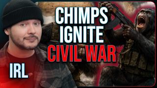 CHIMPS IGNITE CIVIL WAR