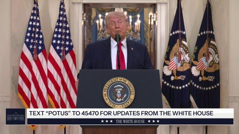 President Trump Delivers an Address to the Nation, Apr. 1, 2026