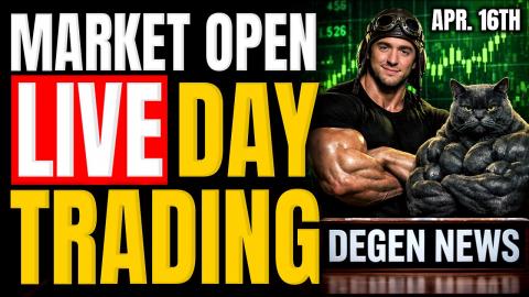 LIVE DAY TRADING +$1M: New Record Highs, AI-Fueled Stock Squeeze & Breaking News