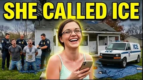 She WAITED Until They Finished Her Roof… THEN Called ICE