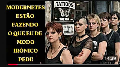 AS MODERNETES ESTÃO ME DEIXANDO FELIZ! ESTÃO FAZENDO O QUE EU PEDI!