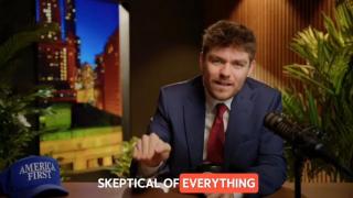 Nick Fuentes: "I am deeply skeptical of everything that is being said right now because the..."