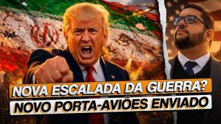 GUERRA VAI ESCALAR! Trump ENVIA terceiro PORTA-AVIÕES dos EUA para o Irã, o SS George W