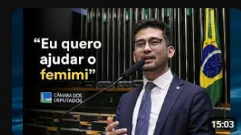 KIM KATAGUIRI DÁ A SUA COTA DE CONTRIBUIÇÃO PARA O SISTEMA FEMIIMI...