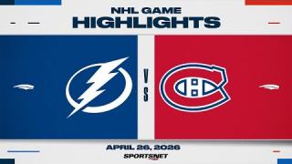 Lightning vs. Canadiens | NHL Playoff Highlights | Game 4 | April 26, 2026