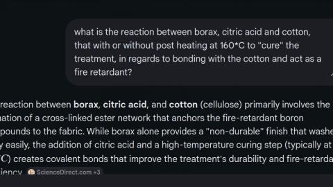 Ask Better Questions - Fire Retarding Cotton