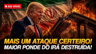 Maior ponte do Irã foi DESTRUÍDA! "Façam acordo antes que seja tarde demais" | Crise EUA x Irã (PH Vox)