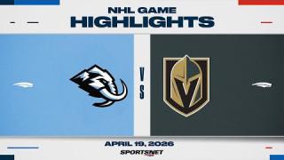 NHL Game 1 Highlights | Mammoth vs. Golden Knights - April 19, 2026