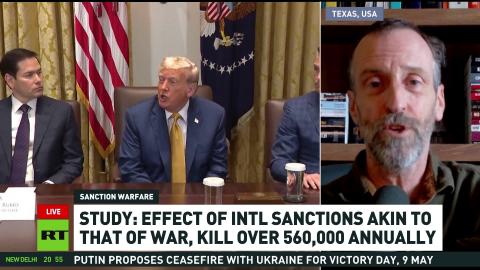 'Purpose of most US sanctions is hurting people to destabilize nation' — Scott Horton
