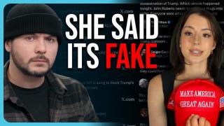SHE SAID ITS FAKE
