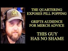 The Quartering Pops Pills Live, Grifts Audience For Merch Advice, Wild!