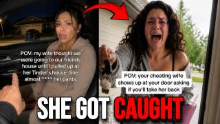 Man Discovers His Wife's Affair So He Drove Her Directly To Her Lover