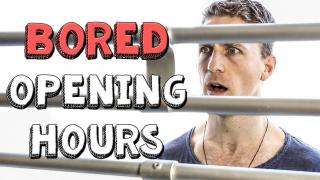 When the customer arrives outside of opening hours