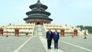 President Trump Visits the Temple of Heaven with the President of the People's Republic of China