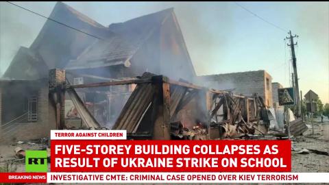 'This simply wasn’t an accident' — RT's Murad Gazdiev from scene of Ukrainian strike