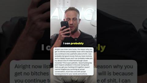 Girl Has Meltdown After Getting Blocked
