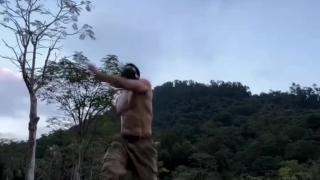 Chinese rambo screw driver thrower .