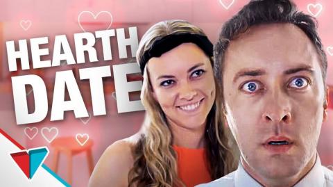 Trying to finish a game of Hearthstone on a date