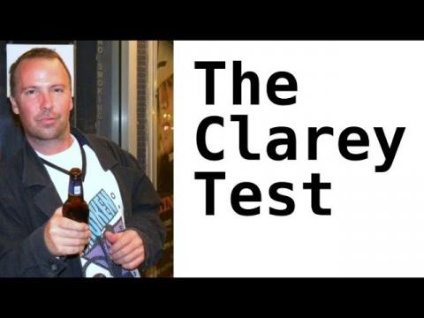 The Clarey Test on Doug Stanhope