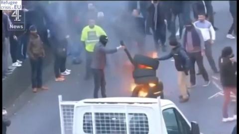 Destruição da França por muçulmanos