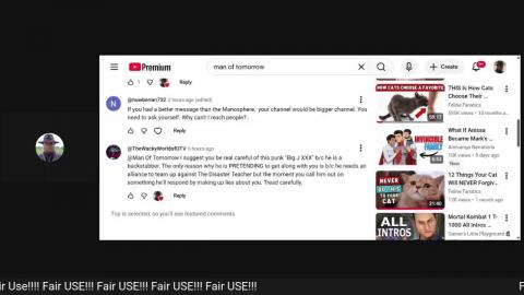 Perhaps You Don't Understand The Blacck Manosphere Nor My Channel