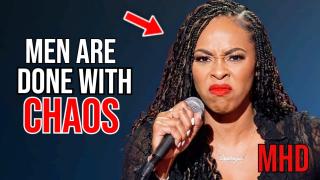 Female Comedian MAD Because Millennial Men Want PEACE Of Mind Now |  Daphnique Springs