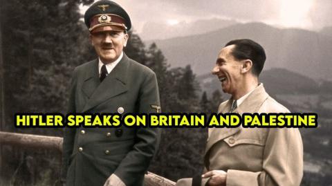 Hitler Speech Speaks on Britain and Palestine – April 1939 (In English)
