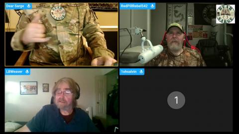 Smokin' & Jokin' With Sarge #139: 1ohsalvin, Red Pill Rebel 542, & LB Weaver!