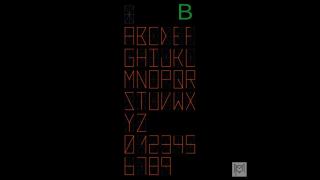 Some Segmented Fonts