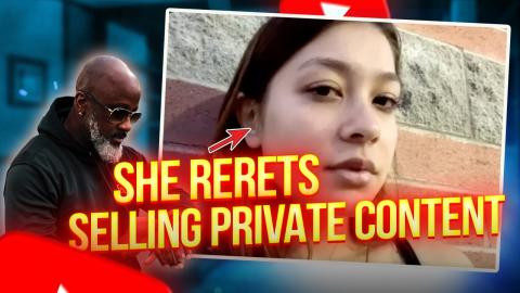 Gen-Z Streamer REGRETS Selling Spicy Content On PRIVATE APPS!