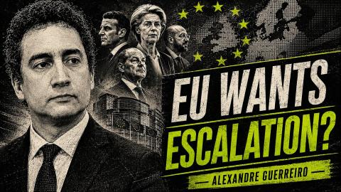 European leaders talk about more escalation, avoid reaching peace — Alexandre Guerreiro