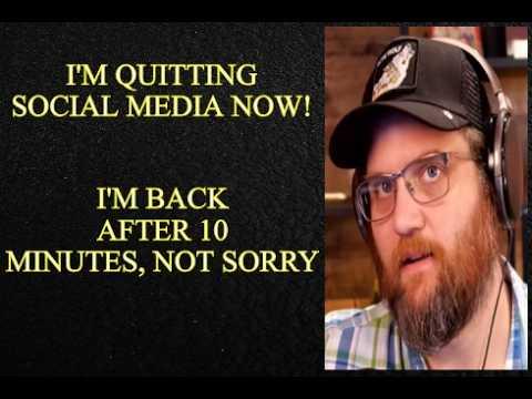 Jer Quits Social Media, Returns 10 Minutes Later, LOL!!!!!!