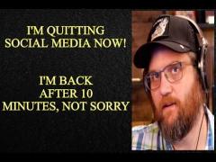 Jer Quits Social Media, Returns 10 Minutes Later, LOL!!!!!!