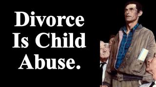 Divorce:  Another Reason for Collapsing Birth Rates