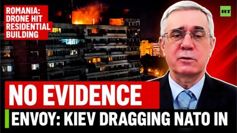 Russian Ambassador rejects Romania drone claim, calls it Kiev provocation