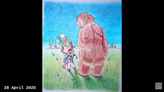 Political Cartoons (Drawings) Volume 1