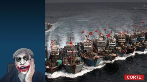 PESCADORES CHINESES AGRIDEM BRASILEIROS E SAQUEIAM COSTA