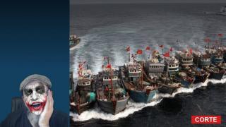 PESCADORES CHINESES AGRIDEM BRASILEIROS E SAQUEIAM COSTA