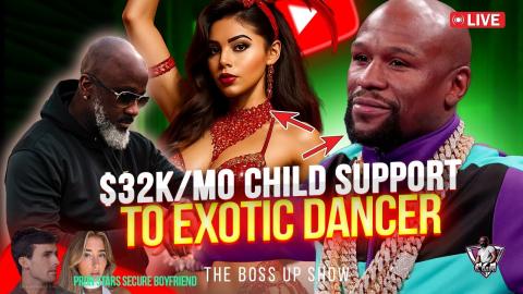 Floyd Mayweather Hit With $32K/Mo Child Support Order For Exotic D*ncer Baby Mama