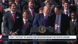 President Trump Hosts the 2026 National Football Champions, Indiana University