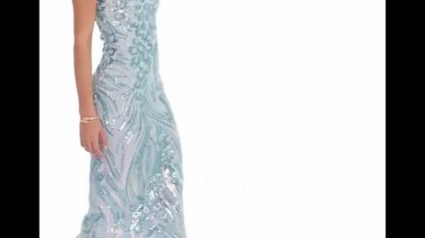 Stylish sequin evening dress designed for graceful and confident special occasion looks