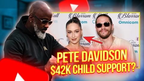 Pete Davidson Faces $42,500 Monthly Child Support From Baby Mama