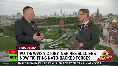 Aviation expert Cyrille de Lattre slams Western diplomacy during RT Victory Day coverage